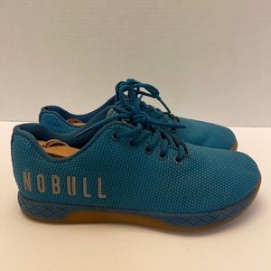 NoBull Gym Trainers Shoes Sneakers Womens 8 Mens 6.5 Blue No Bull